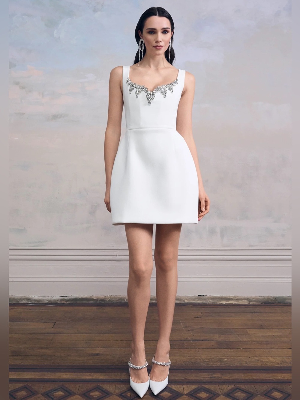 Nadine Merabi BLAIR WHITE DRESS